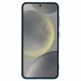 EIDERWOOD - Samsung Galaxy S25 Mykt Plastdeksel - Ripebeskyttelse med Fiberforing - Mørkegrønn