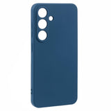 EIDERWOOD - Samsung Galaxy S25 Mykt Plastdeksel - Ripebeskyttelse med Fiberforing - Mørkeblått