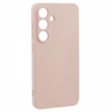 EIDERWOOD - Samsung Galaxy S25 Mykt Plastdeksel - Ripebeskyttelse med Fiberforing - Rosa
