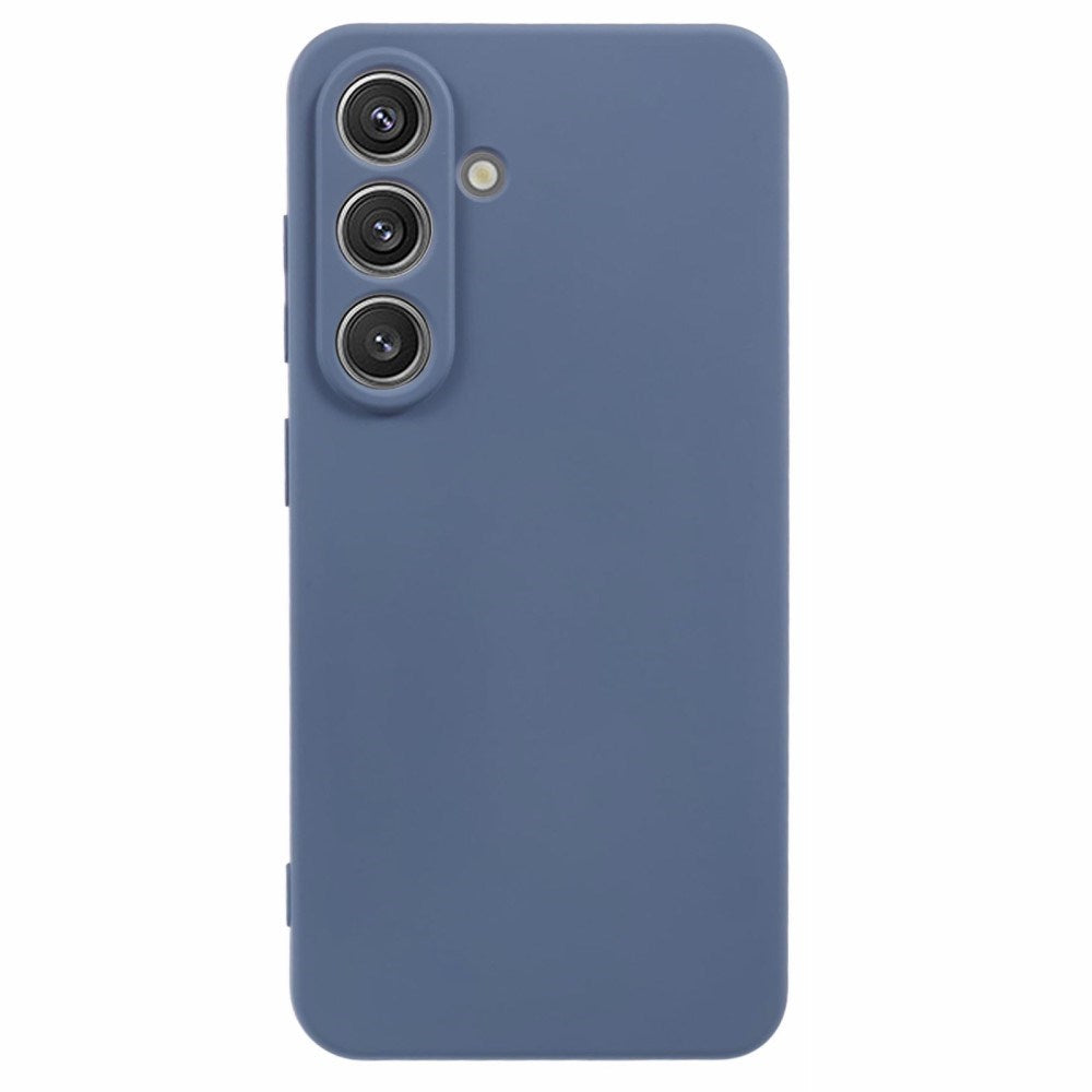 EIDERWOOD - Samsung Galaxy S25 Mykt Plastdeksel - Ripebeskyttelse med Fiberforing - Blå