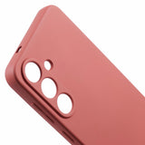 EIDERWOOD - Samsung Galaxy S25 Mykt Plastdeksel - Ripebeskyttelse med Fiberforing - Korallrød