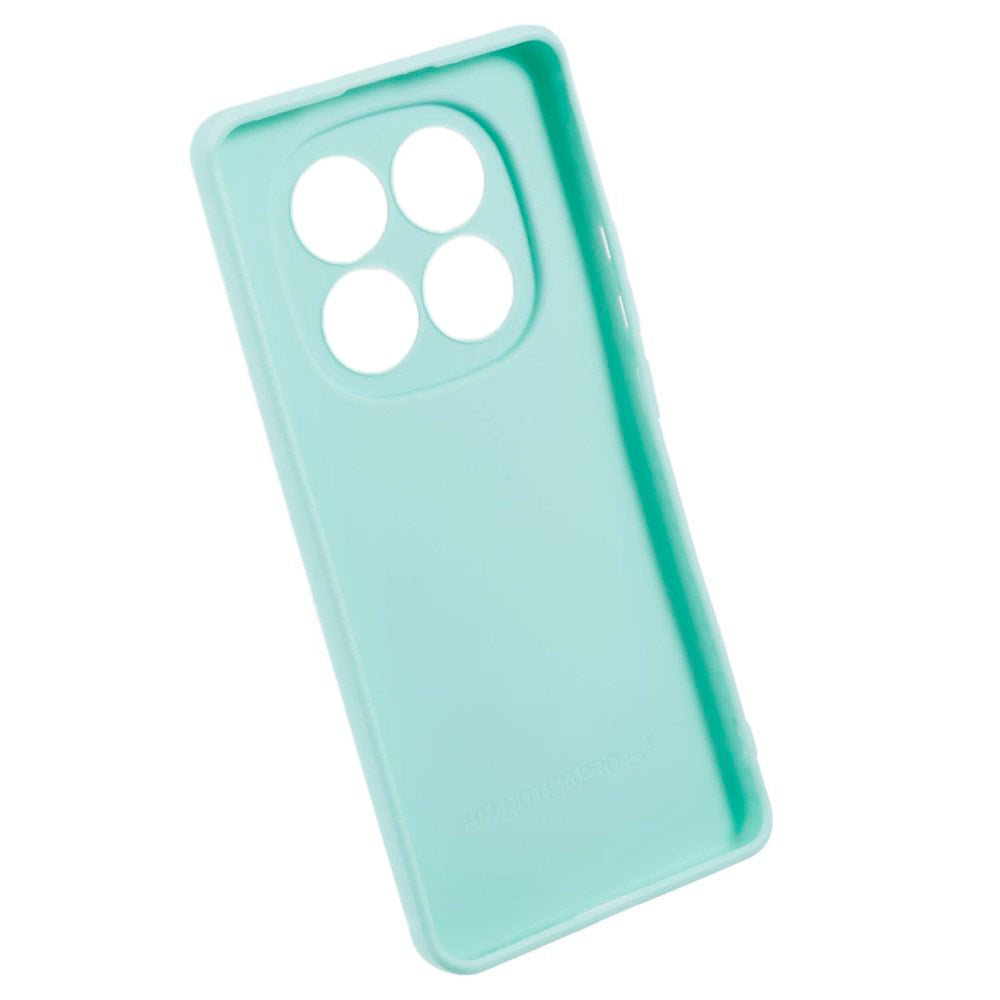 EIDERWOOD Xiaomi Redmi Note 14 Pro (5G) / Poco X7 Fleksibelt Plast Deksel - Lysblå