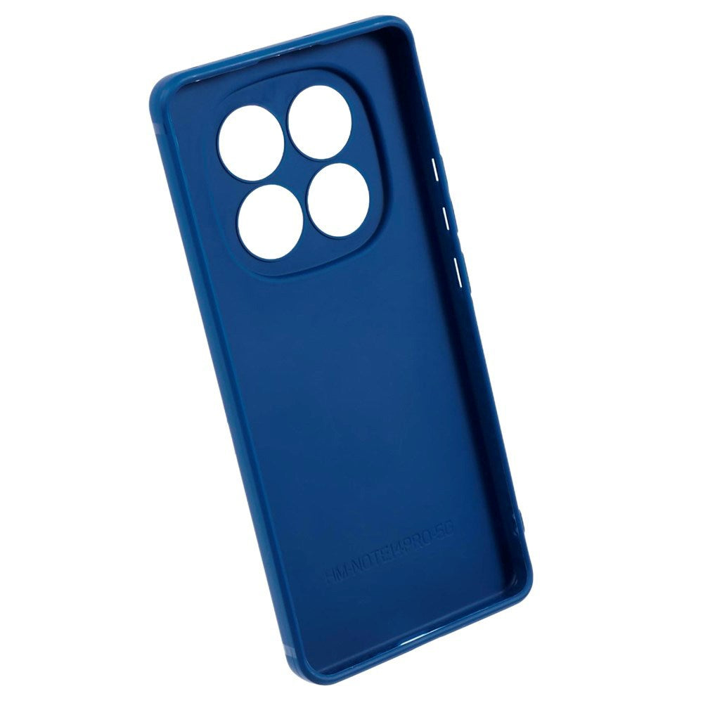 EIDERWOOD Xiaomi Redmi Note 14 Pro (5G) / Poco X7 Fleksibelt Plast Deksel - Mørkblå