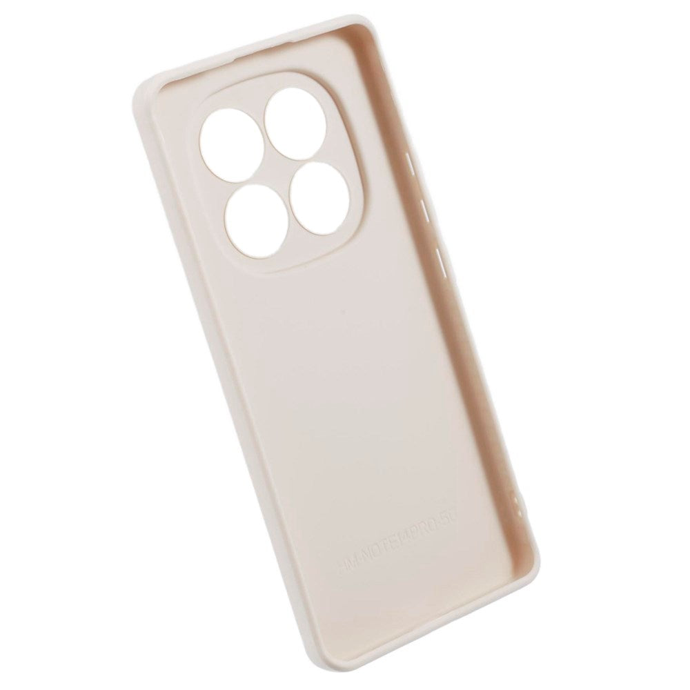 EIDERWOOD Xiaomi Redmi Note 14 Pro (5G) / Poco X7 Fleksibelt Plast Deksel - Beige