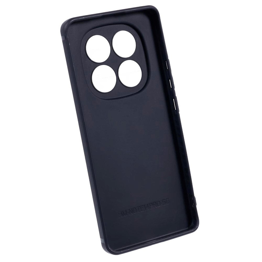 EIDERWOOD Xiaomi Redmi Note 14 Pro (5G) / Poco X7 Fleksibelt Plast Deksel - Svart