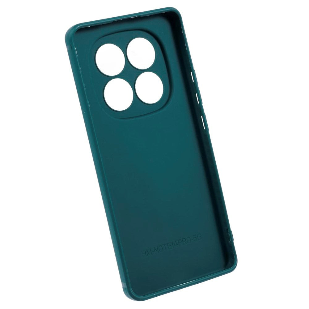 EIDERWOOD Xiaomi Redmi Note 14 Pro (5G) / Poco X7 Fleksibelt Plast Deksel - Grønn