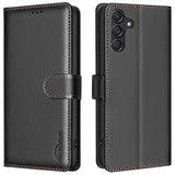 Samsung Galaxy A36 (5G) BINFEN Kunstskinn Flip Deksel med RFID Blokkering - Svart
