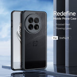 OnePlus 13 DUX DUCIS Aimo Series Plast Deksel - Gjennomsiktig / Svart