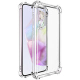 IMAK Samsung Galaxy A36 5G Shockproof Fleksibel Plast Deksel - Gjennomsiktig