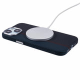 EIDERWOOD Mønstret Carbon Deksel - iPhone 15 - MagSafe Kompatibel - Dark Colored Pattern