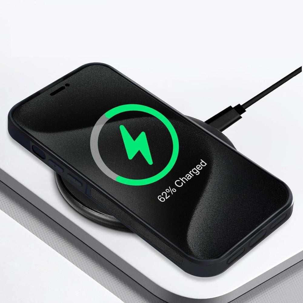Samsung Galaxy S23 EIDERWOOD Sklisikkert Aramidfibre Deksel - MagSafe Kompatibel - Blå