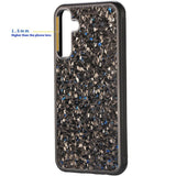 EIDERWOOD Samsung Galaxy S24 Non-Slip Carbon Deksel - MagSafe Kompatibel - Svart