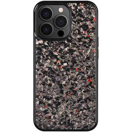 iPhone 12 Pro Max EIDERWOOD Sklisikkert Aramidfibre Deksel - MagSafe Kompatibel - Rød