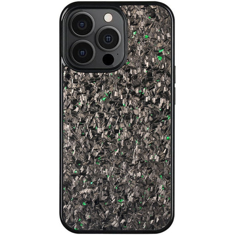 iPhone 12 / 12 Pro EIDERWOOD Sklisikkert Aramidfibre Deksel - MagSafe Kompatibel - Grønn