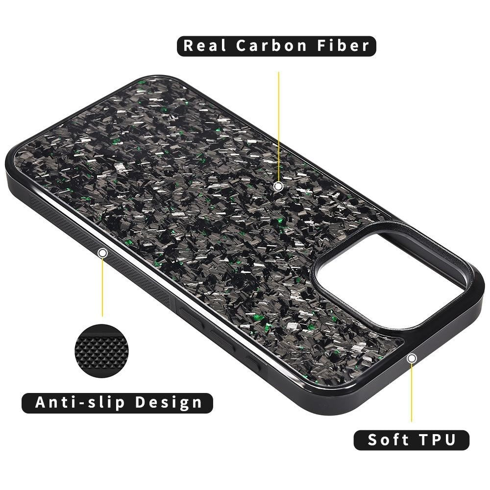 iPhone 12 / 12 Pro EIDERWOOD Sklisikkert Aramidfibre Deksel - MagSafe Kompatibel - Grønn