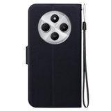 EIDERWOOD Xiaomi Redmi 14C / Poco C75 Kunstskinn Flip Deksel m. Strop - Svart