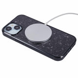 iPhone 13 EIDERWOOD Sklisikkert Aramidfibre Deksel - MagSafe Kompatibel - Svart