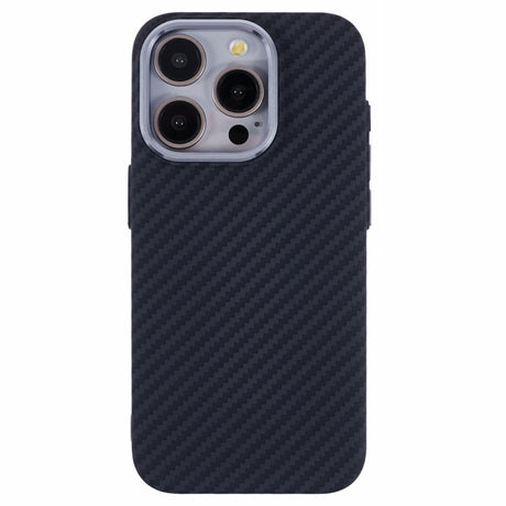EIDERWOOD Mønstret Carbon Deksel - iPhone 14 Pro - MagSafe Kompatibel - Black