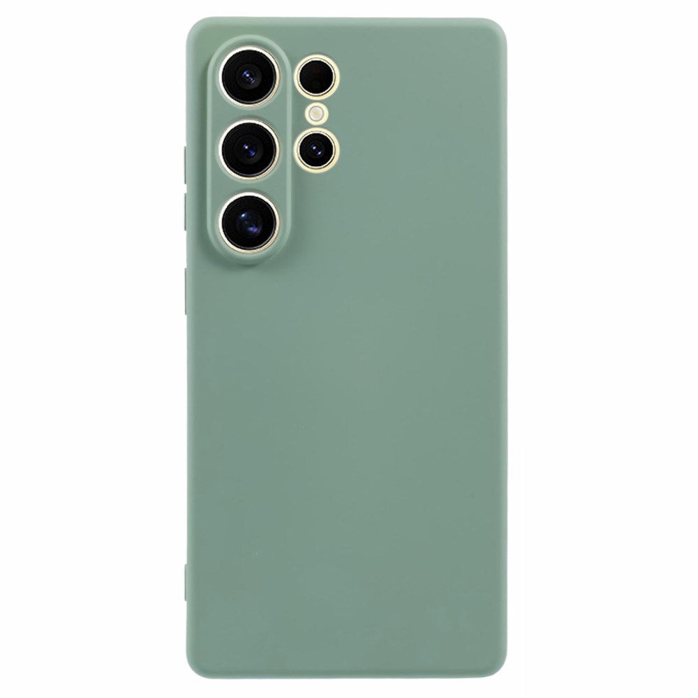 EIDERWOOD Samsung Galaxy S25 Ultra Fôret Fleksibelt Plast Deksel - Lysegrønn