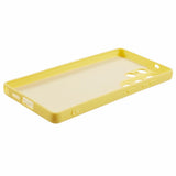 EIDERWOOD Samsung Galaxy S25 Ultra Fôret Fleksibelt Plast Deksel - Gul