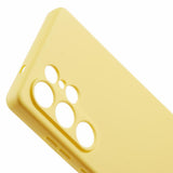 EIDERWOOD Samsung Galaxy S25 Ultra Fôret Fleksibelt Plast Deksel - Gul