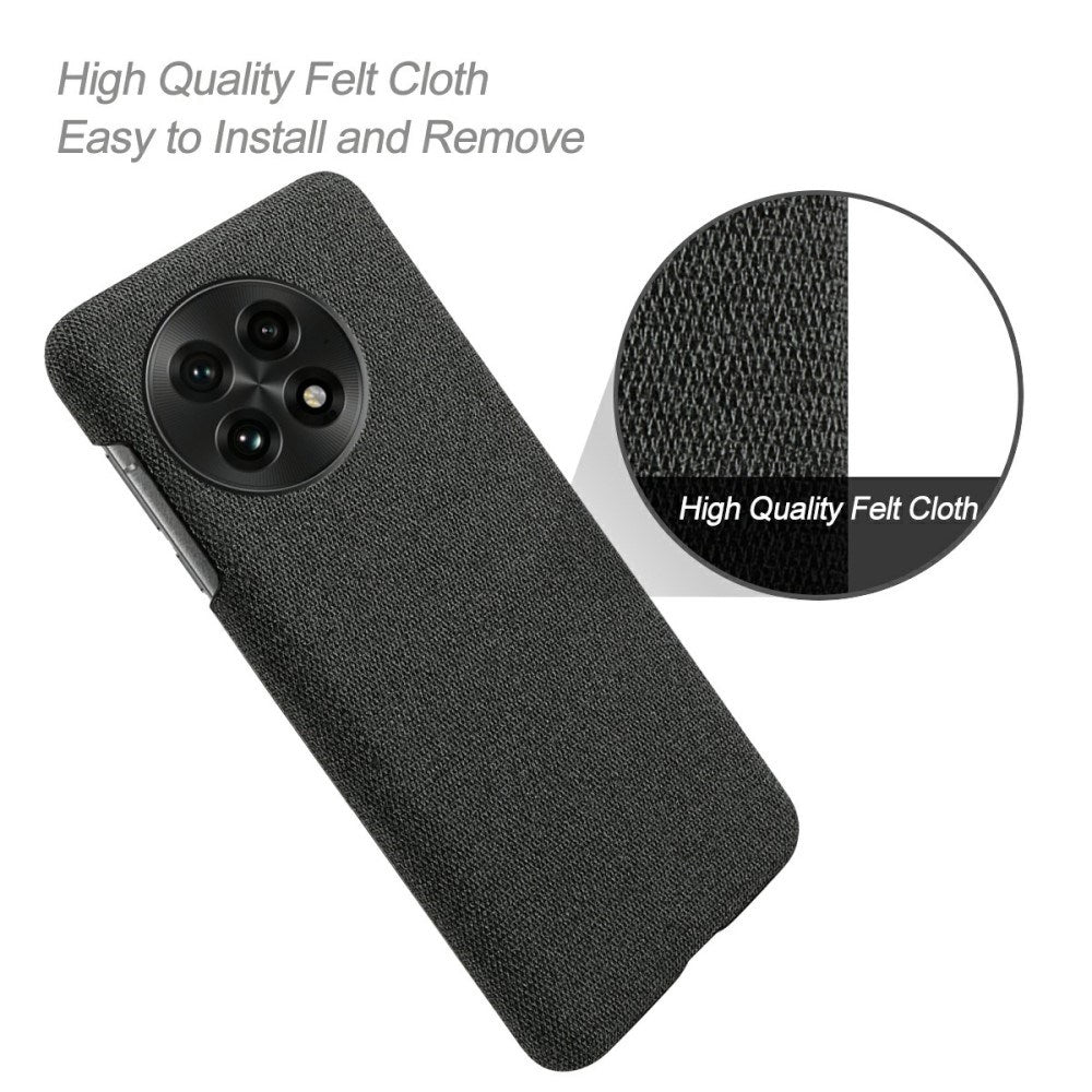 EIDERWOOD Stofdekket Plast Deksel - OnePlus 13 - Svart