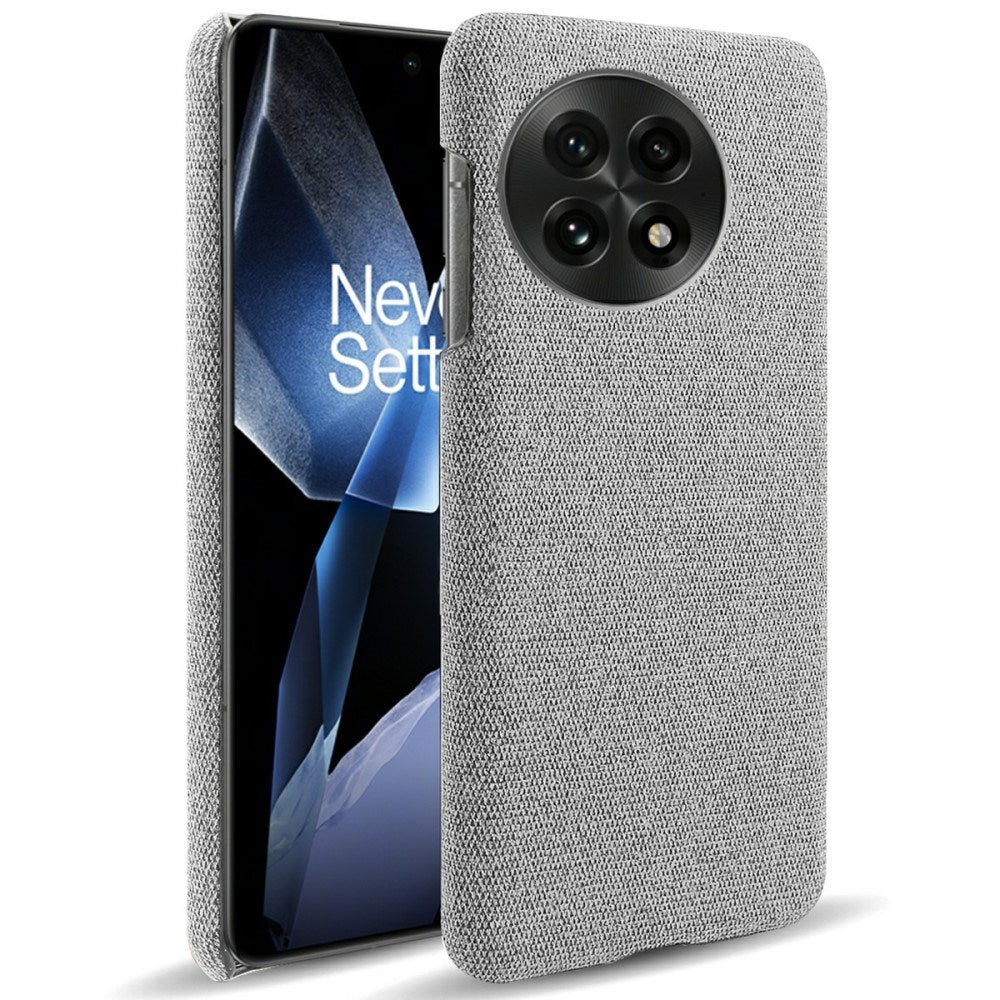 EIDERWOOD Stofdekket Plast Deksel - OnePlus 13 - Lys Grå