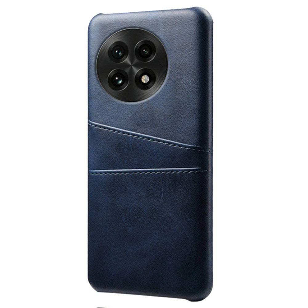 EIDERWOOD OnePlus 13 Kunstskinn Deksel m. Innebygd Kortholder - Blå