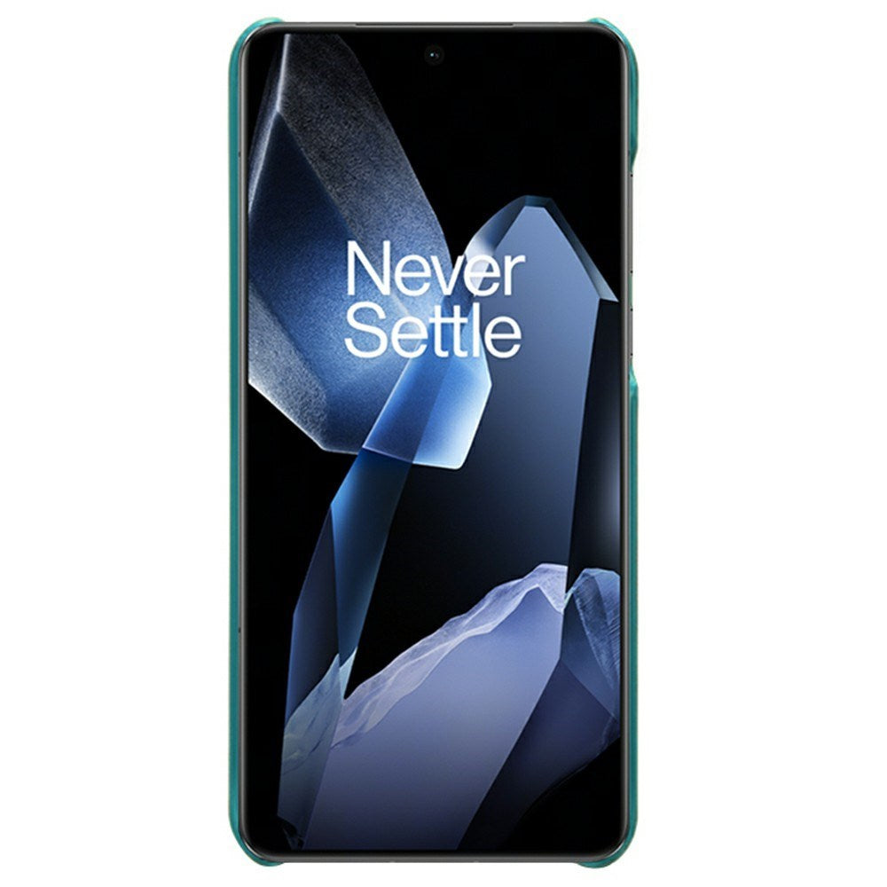 EIDERWOOD OnePlus 13 Kunstskinn Deksel m. Innebygd Kortholder - Grønn