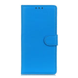 EIDERWOOD Xiaomi Redmi Note 14 (4G) Kunstskinn Flip Deksel m. Kortholder & Ståfunksjon - Blå