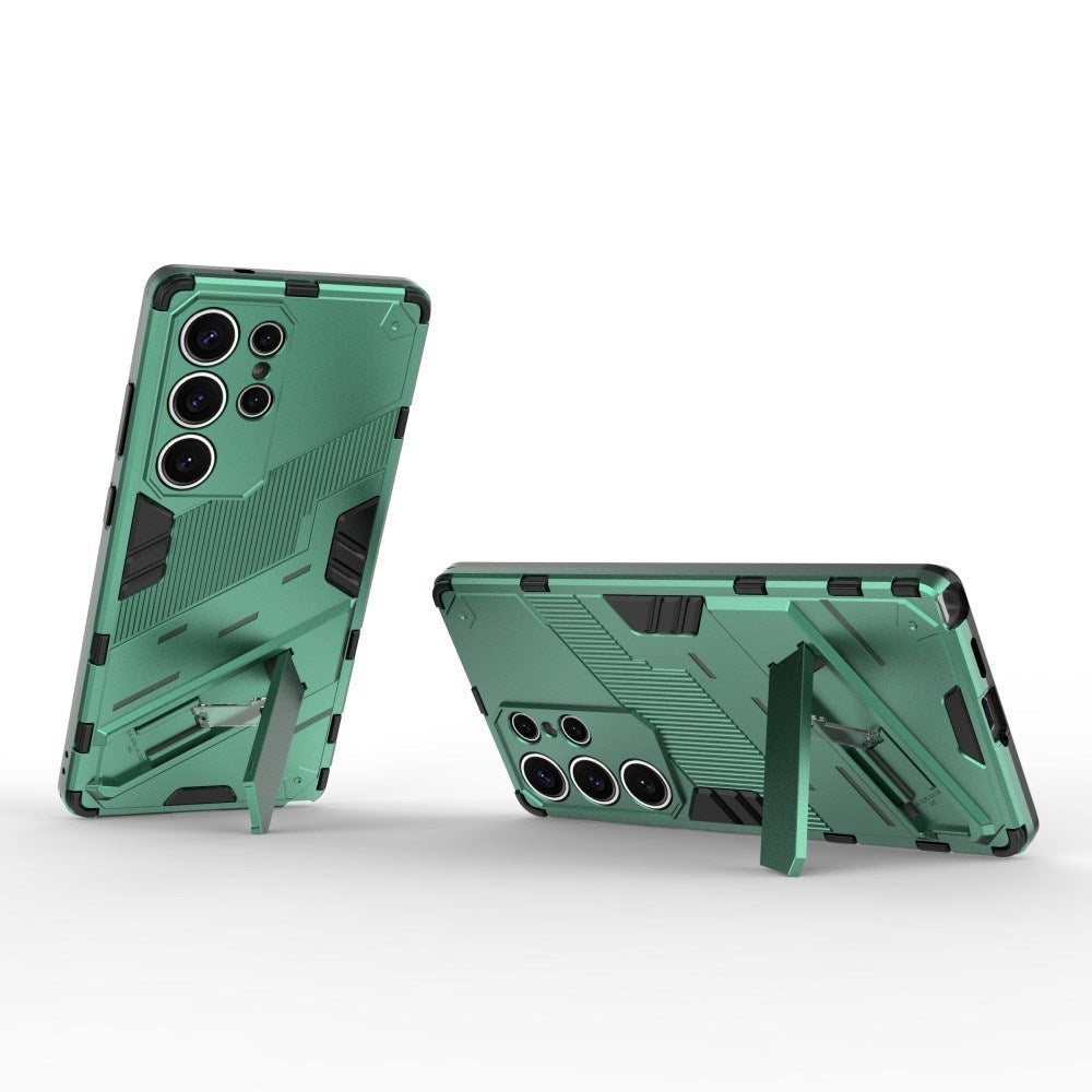 EIDERWOOD Håndverker Deksel m. Kickstand - Samsung Galaxy S25 Ultra - Grønn