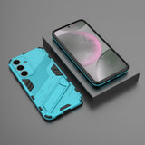 EIDERWOOD Håndverker Deksel m. Kickstand - Samsung Galaxy S25 - Blå