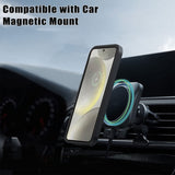 EIDERWOOD Samsung Galaxy S25 Deksel – Magsafe-kompatibelt med Innebygd Skjermbeskytter - Lilla