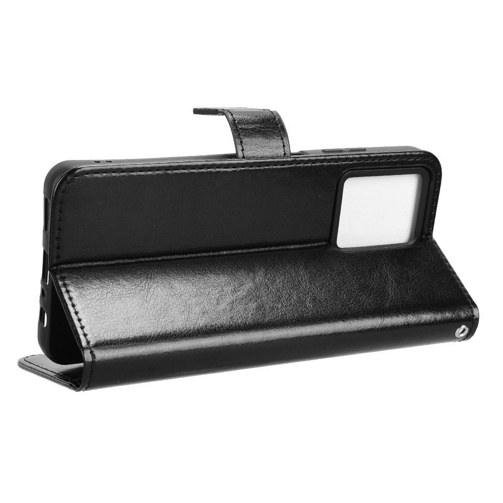 EIDERWOOD HMD Fusion / Fusion X1 Kunstskinn Flip Deksel m. Strop - Svart