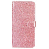 EIDERWOOD Samsung Galaxy A36 (5G) Flip Deksel m. Lommebok & Stropp - Glitter - Rose Gold