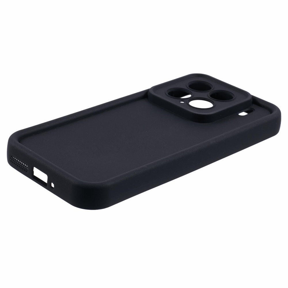 EIDERWOOD Xiaomi 15 Anti-Slip Fleksibelt Plast Deksel - Svart