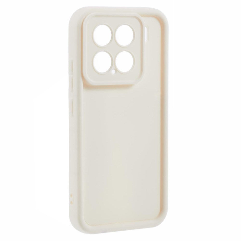 EIDERWOOD Xiaomi 15 Anti-Slip Fleksibelt Plast Deksel - Hvit