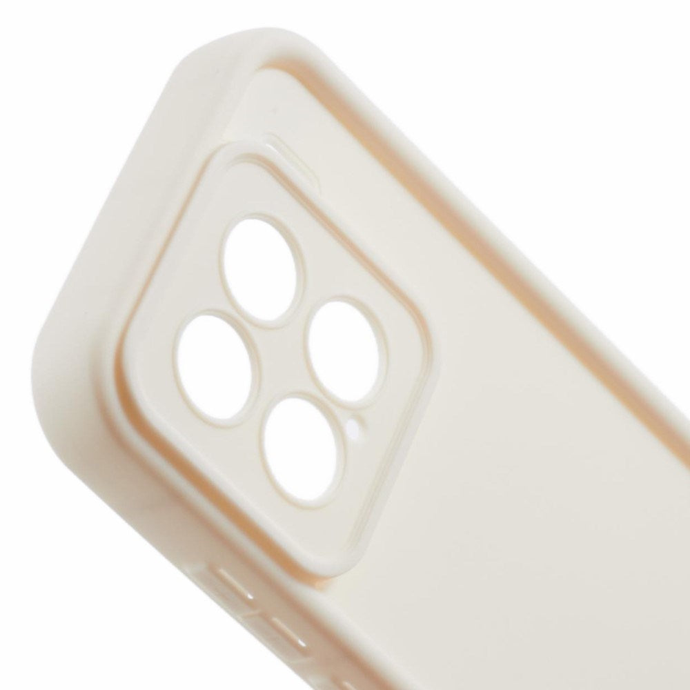 EIDERWOOD Xiaomi 15 Anti-Slip Fleksibelt Plast Deksel - Hvit