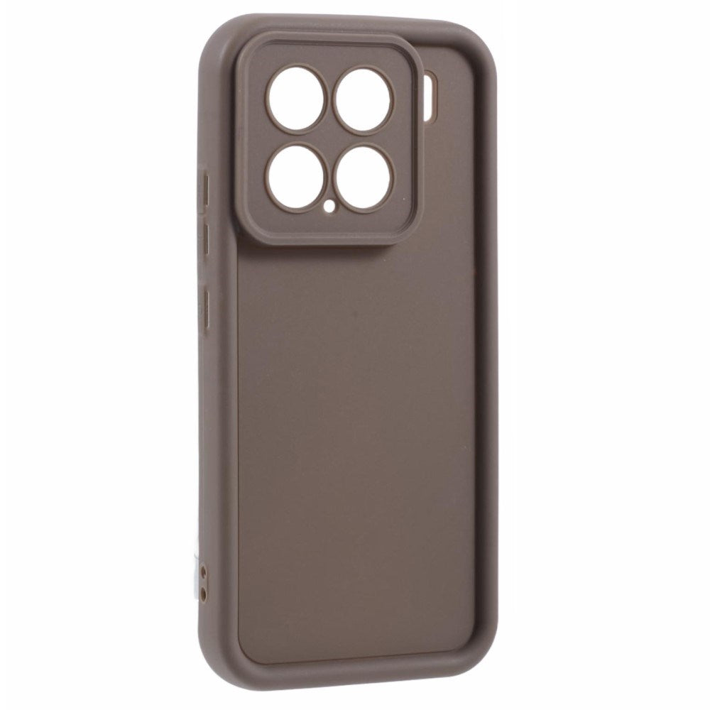 EIDERWOOD Xiaomi 15 Anti-Slip Fleksibelt Plast Deksel - Brun