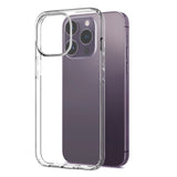 NORTHJO iPhone 14 Pro Max | 3-i-1 360° Beskyttelsessett med Deksel | Skjermbeskytter | Kameralinsebeskytter - Gjennomsiktig