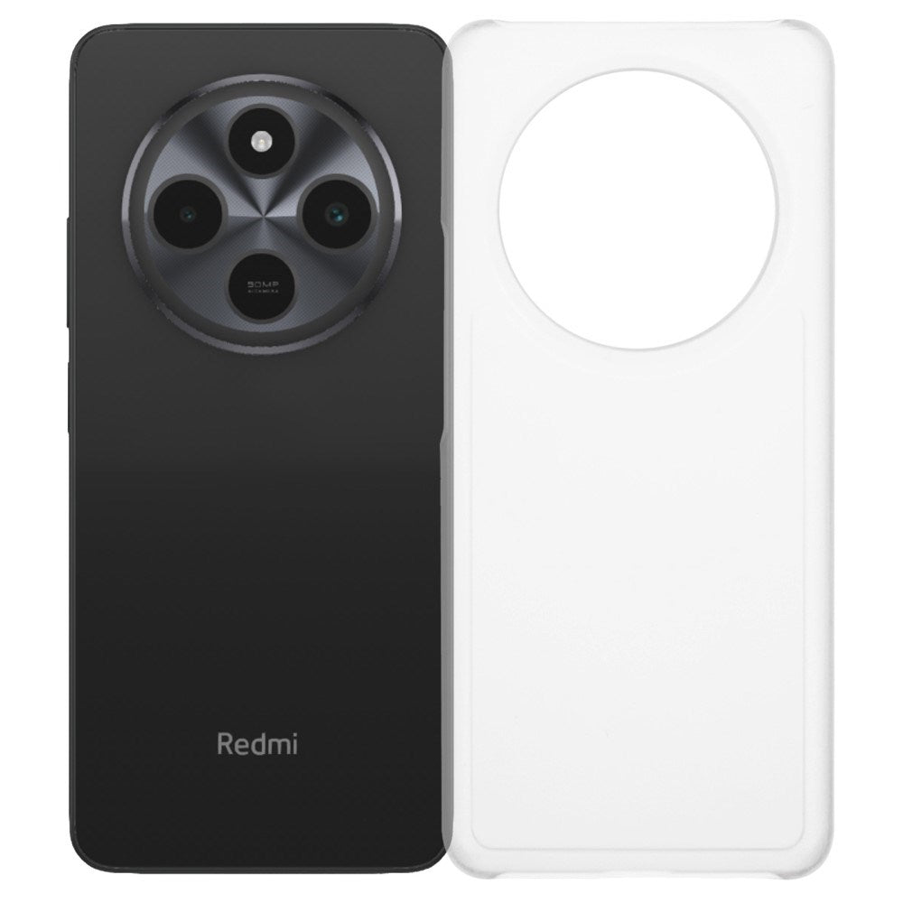 EIDERWOOD Xiaomi Redmi 14C Hardt Plast Deksel - Gjennomsiktig
