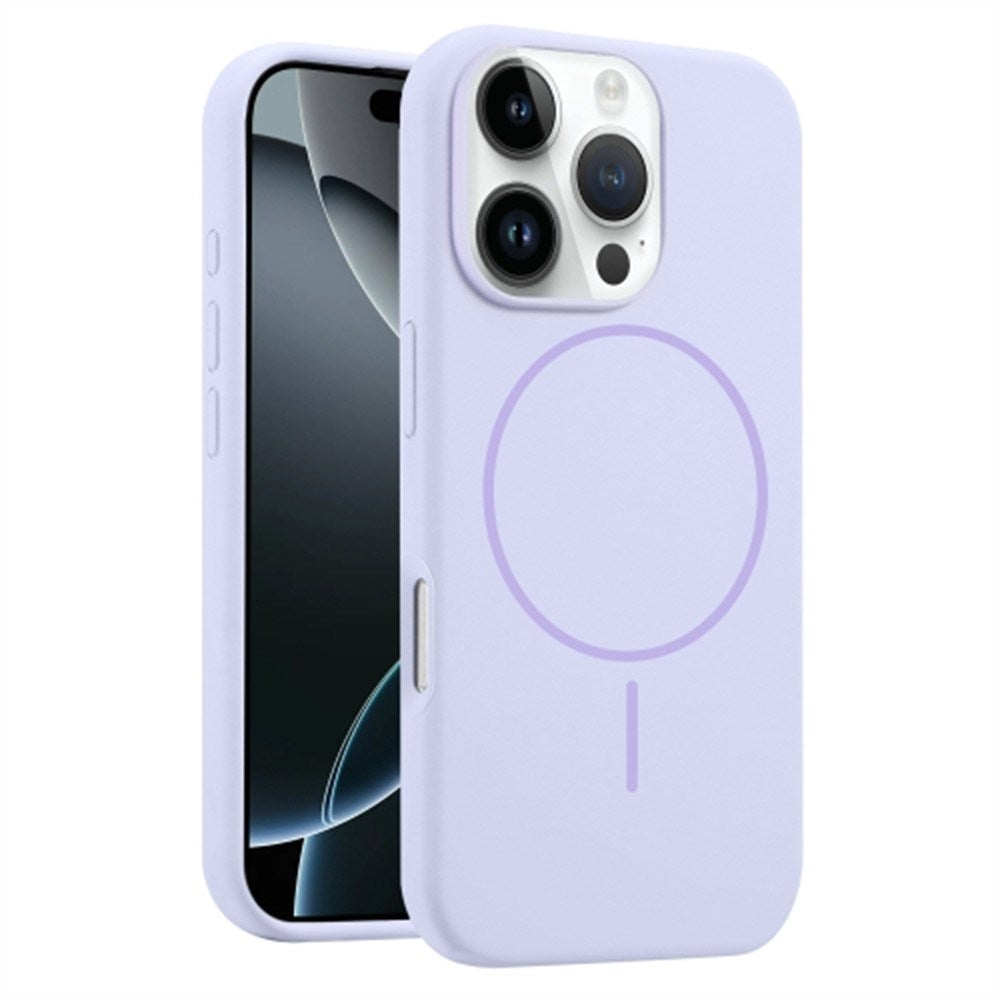 EIDERWOOD iPhone 16 Pro Silikon Deksel – MagSafe Kompatibel – Lilla