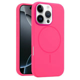 EIDERWOOD iPhone 16 Pro Silikon Deksel – MagSafe Kompatibel – Pink