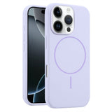 EIDERWOOD iPhone 16 Pro Max Silikon Deksel – MagSafe Kompatibel – Lilla