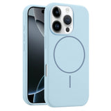 EIDERWOOD iPhone 16 Pro Max Silikon Deksel – MagSafe Kompatibel – Lys Blå