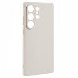 EIDERWOOD Samsung Galaxy S25 Ultra Fleksibelt Plast Shockproof Cover - Hvit