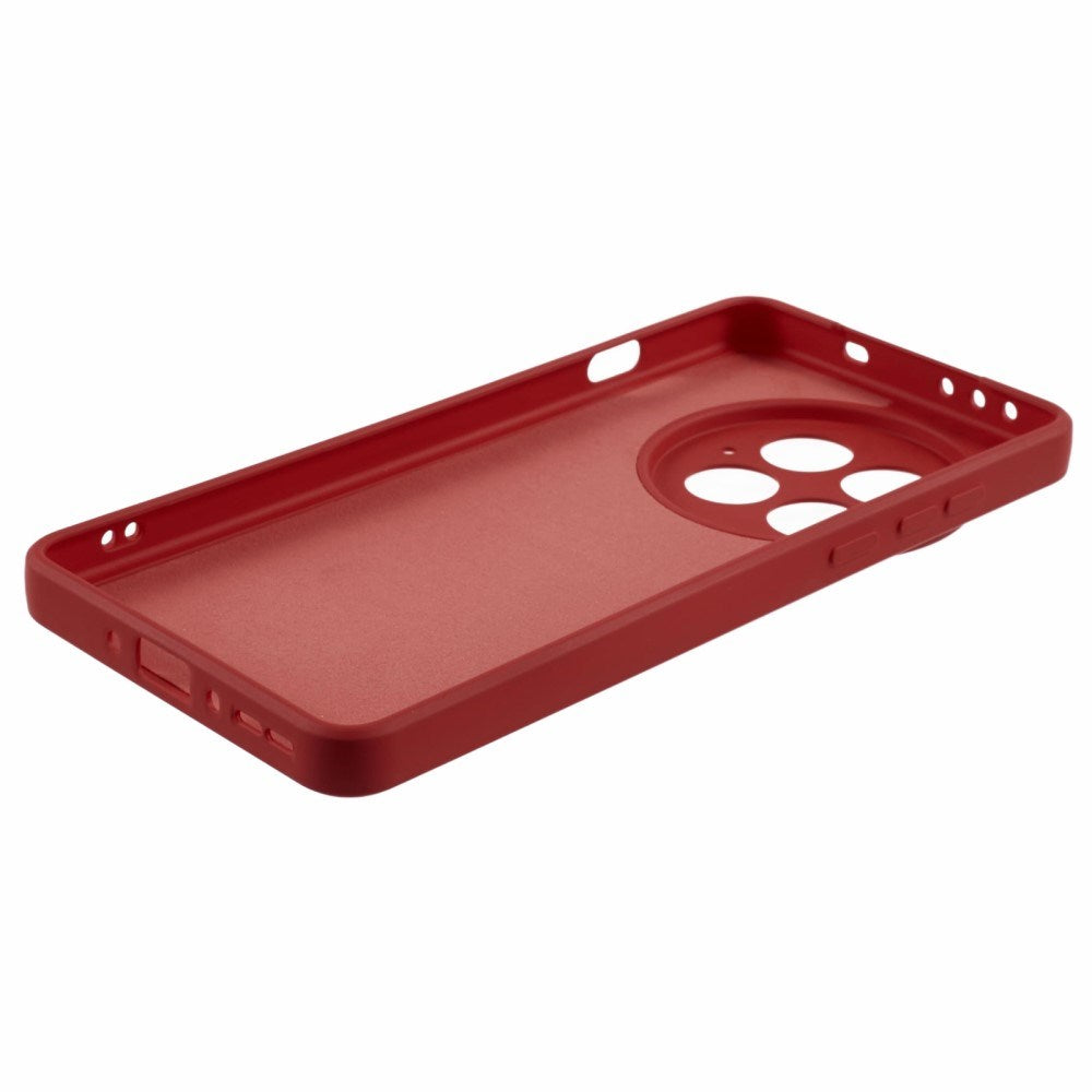EIDERWOOD OnePlus 13 Fôret Fleksibelt Plast Deksel - Mørkerød