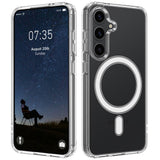 EIDERWOOD Samsung Galaxy S25+ (Plus) Fleksibelt Plast Deksel - MagSafe Kompatibelt - Gjennomsiktig