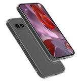 EIDERWOOD Google Pixel 9a Fleksibelt Plast Bak Deksel - Gjennomsiktig