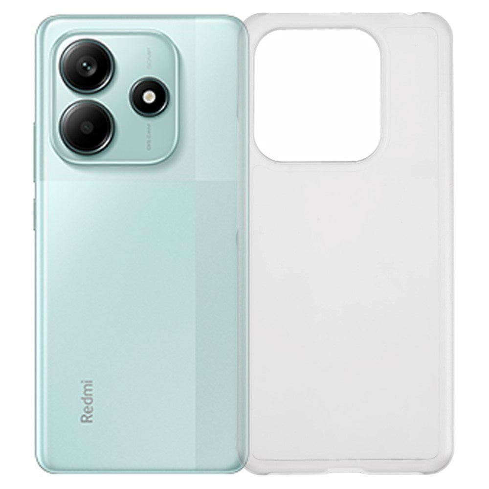 EIDERWOOD Xiaomi Redmi Note 14 (5G) Hardt Plast Deksel - Gjennomsiktig
